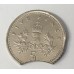 GREAT BRITAIN UK 1994 . FIVE 5 PENCE COIN . ERROR . CLIPPED PLANCHET